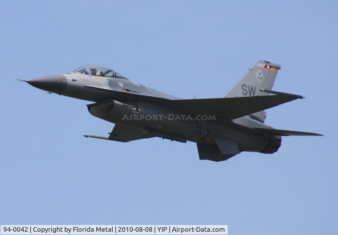 94-0042, Lockheed F-16CM Fighting Falcon C/N CC-194, F-16CJ