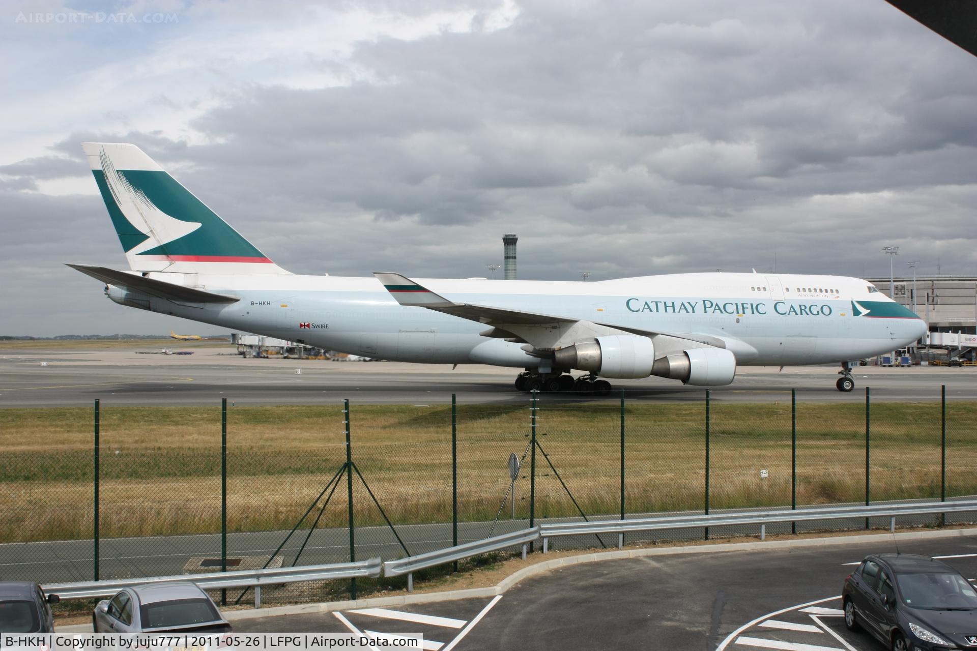 B-HKH, 1991 Boeing 747-412 C/N 24227, with new peint