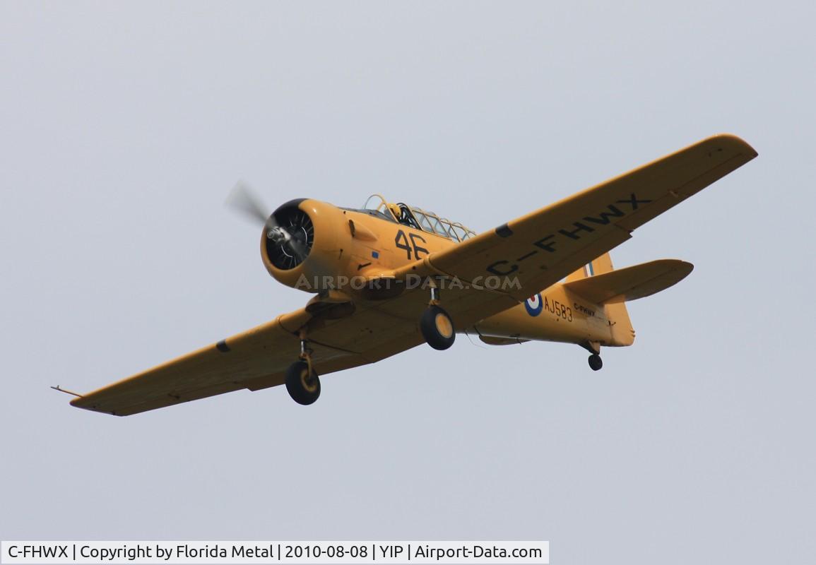 C-FHWX, 1941 Noorduyn AT-16 Harvard II C/N 76-3553, Harvard