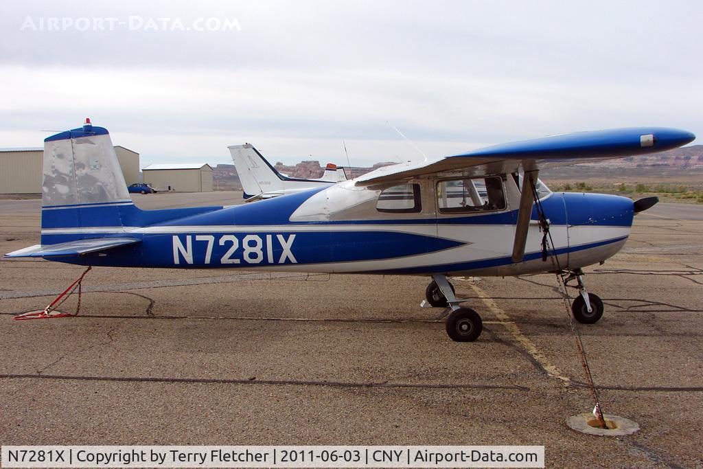 N7281X, 1961 Cessna 150B C/N 15059381, 1961 Cessna 150B, c/n: 15059381 at Moab