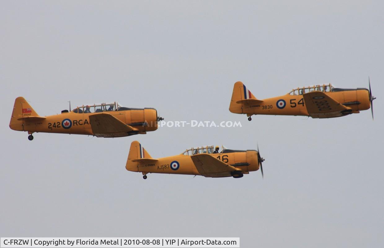 C-FRZW, 1952 Canadian Car & Foundry T-6 Harvard Mk.4 C/N CCF4-213, Harvard