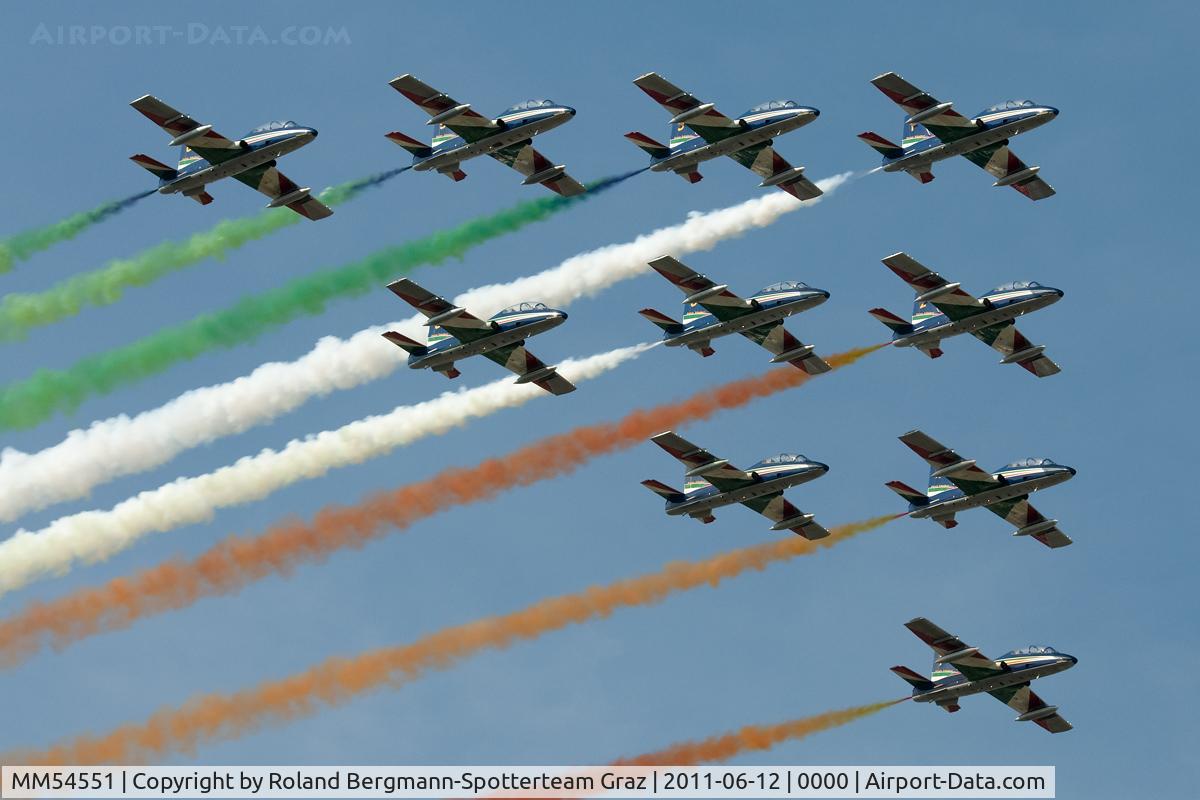 MM54551, Aermacchi MB-339PAN C/N 6772/167/AD018, Aermacchi MB-339PAN, c/n: 6772