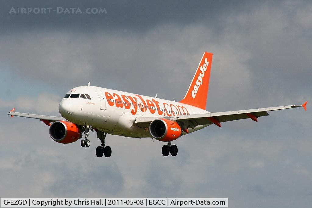 G-EZGD, 2010 Airbus A319-111 C/N 4451, easyJet