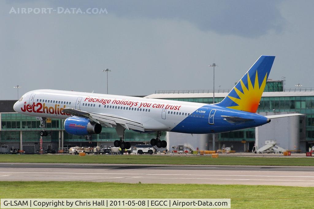 G-LSAM, 1992 Boeing 757-204 C/N 26966, Jet2 Holidays