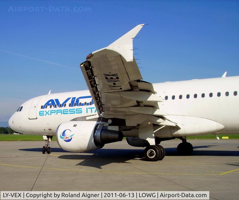 LY-VEX, 1992 Airbus A320-212 C/N 0375, Avion nach Kos