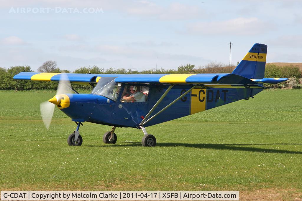 G-CDAT, 2004 ICP MXP-740 Savannah Jabiru(1) C/N BMAA/HB/327, Savannah Jabiru(1) at Fishburn Airfield, UK in April 2011.