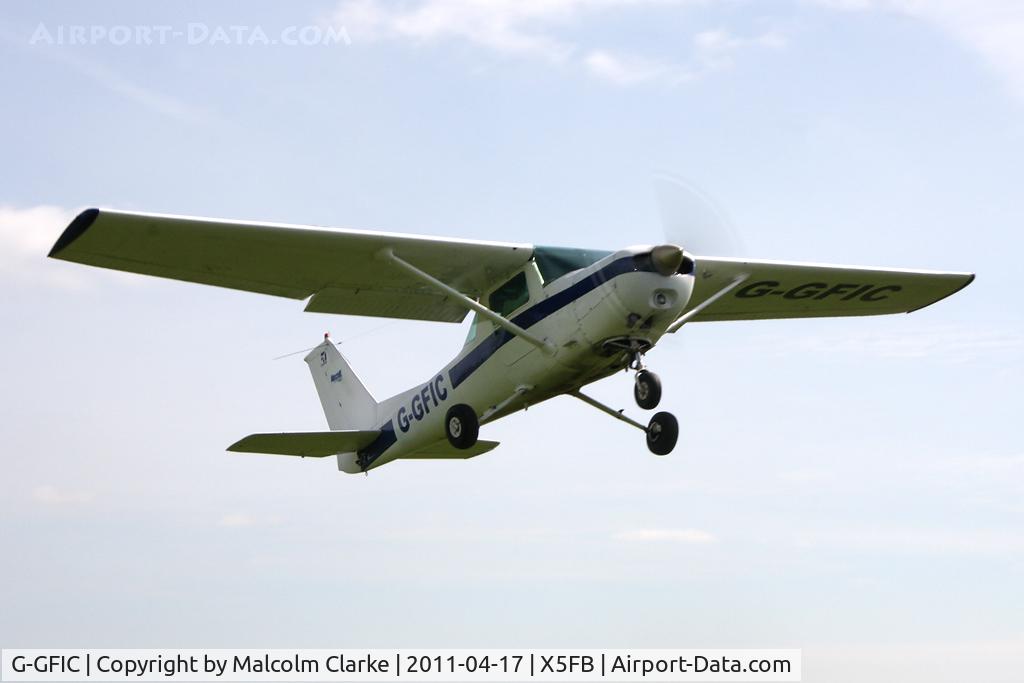 G-GFIC, 1978 Cessna 152 C/N 152-81672, Cessna 152 at Fishburn Airfield, UK in April 2011.