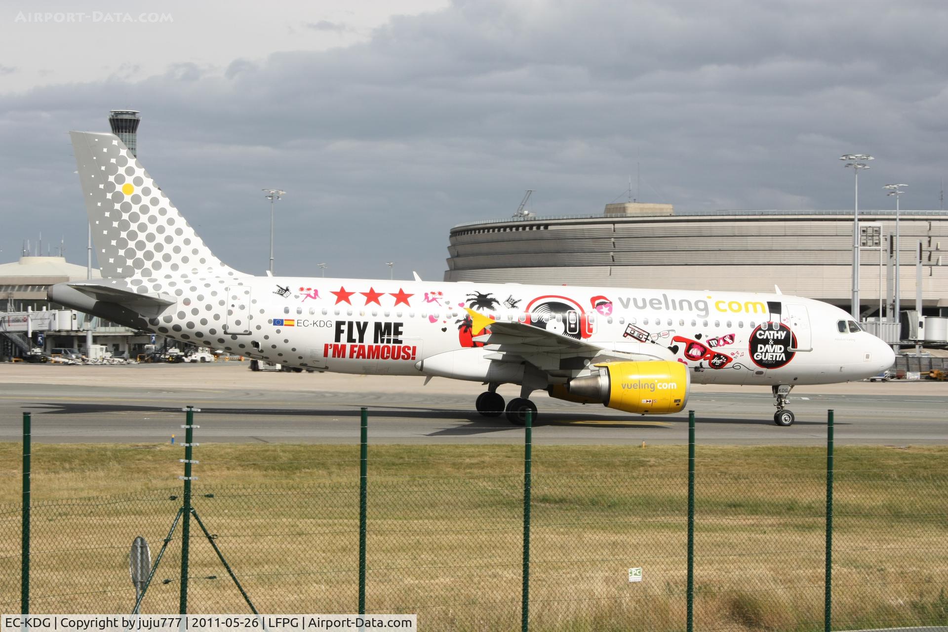 EC-KDG, 2007 Airbus A320-214 C/N 3095, with new peint 