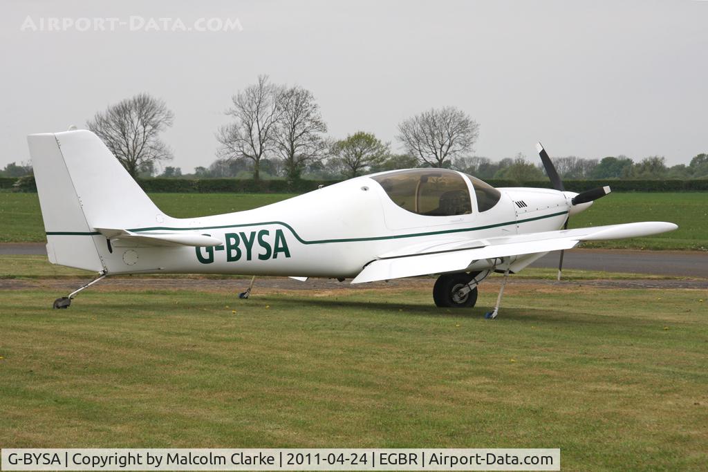 G-BYSA, 2000 Europa XS Monowheel C/N PFA 247-13199, Europa XS at Breighton Airfield, UK in April 2011.