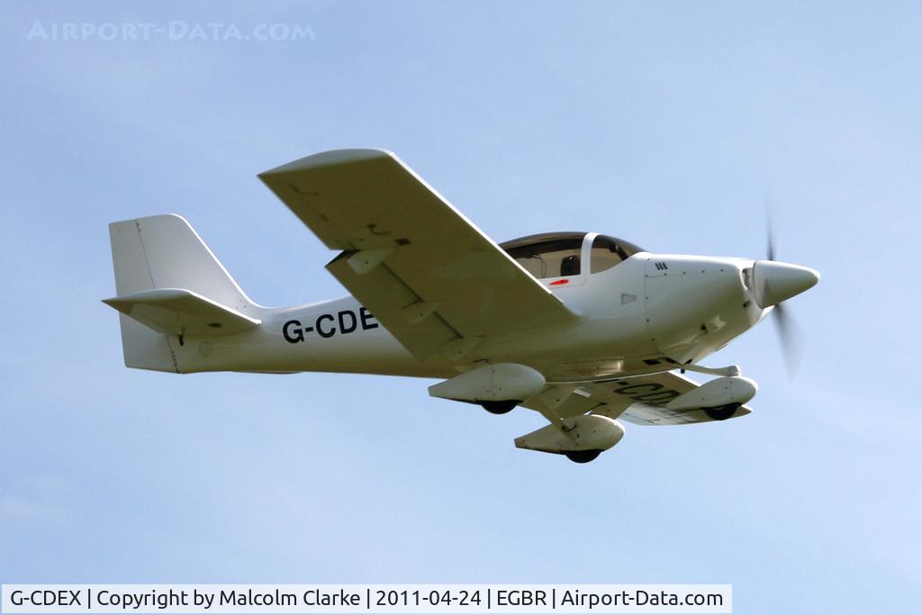 G-CDEX, 2004 Europa Tri Gear C/N PFA 247-12507, Europa at Breighton Airfield, UK in April 2011.