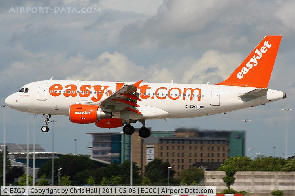 G-EZGD, 2010 Airbus A319-111 C/N 4451, easyJet