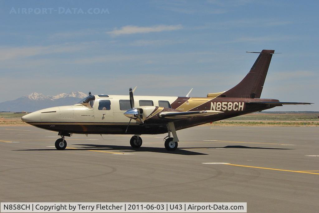 N858CH, 1982 Piper PA-60-602P Aerostar C/N 60-8265006, 1982 Piper PA-60-602P, c/n: 60-8265006 - A nice surprise at the remote Monticello airfield