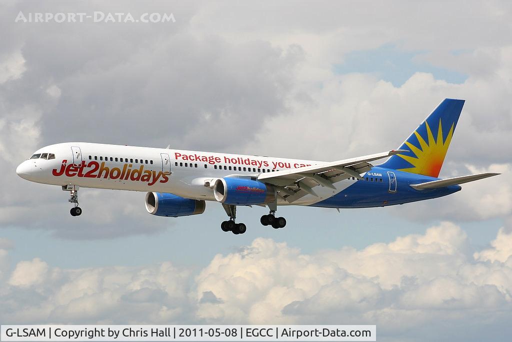 G-LSAM, 1992 Boeing 757-204 C/N 26966, Jet2 Holidays