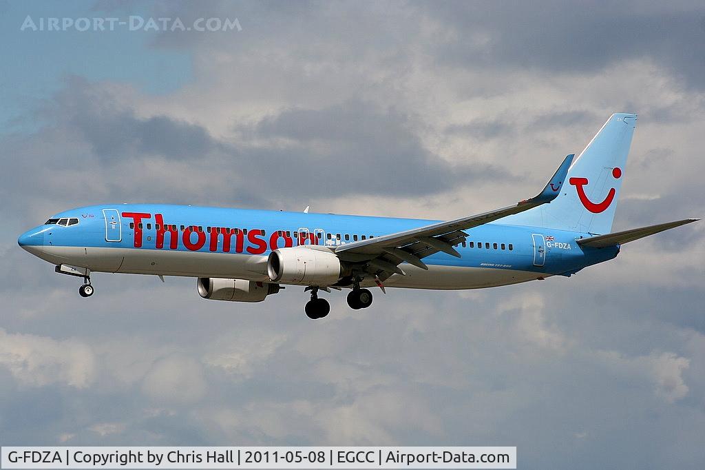 G-FDZA, 2007 Boeing 737-8K5 C/N 35134, Thomson