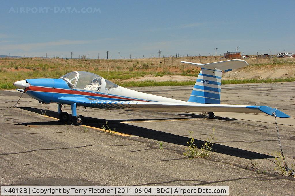 N4012B, 1978 ICA 1S-28M2 C/N 03, 1978 1ca-brasov 1S-28M2, c/n: 03 at Blanding UT