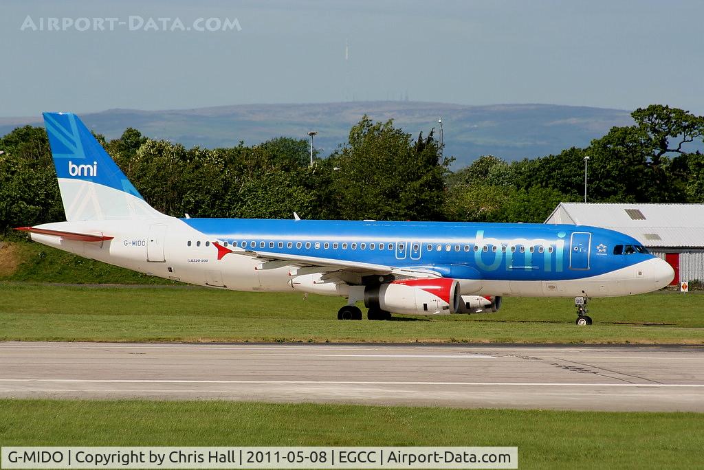 G-MIDO, 2002 Airbus A320-232 C/N 1987, BMI - British Midland