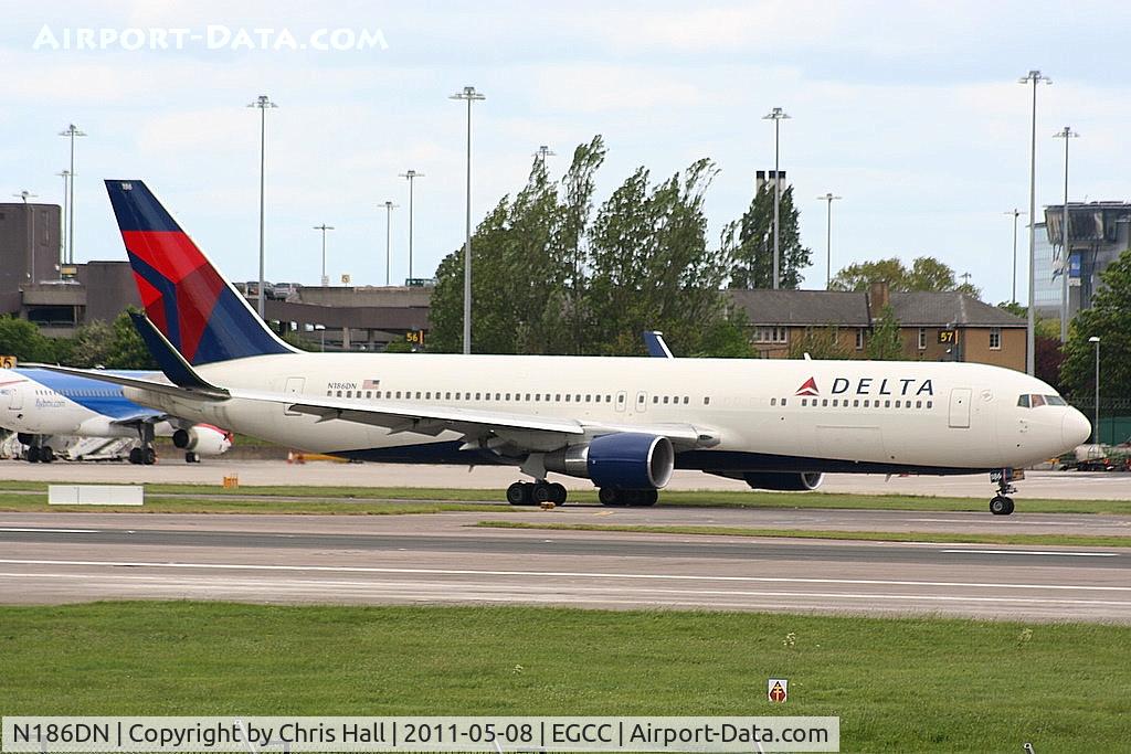 N186DN, 1995 Boeing 767-332 C/N 27962, Delta Airlines