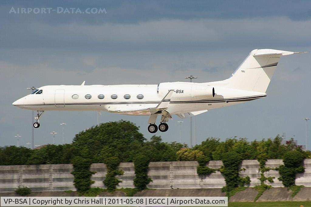 VP-BSA, 2008 Gulfstream Aerospace GIV-X (G450) C/N 4115, ex SX-SEE
