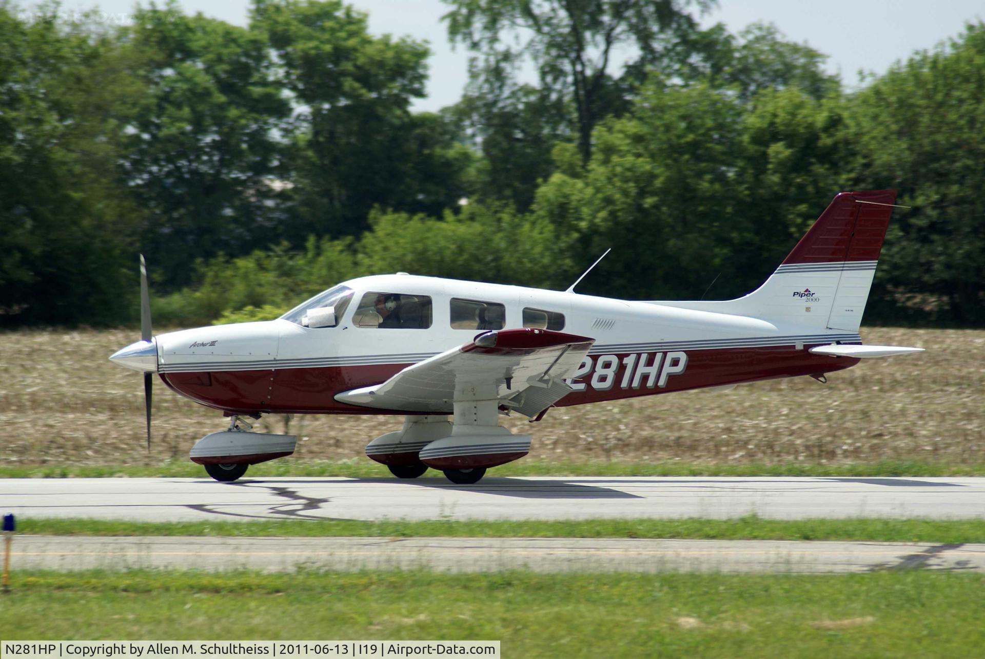 N281HP, 2000 Piper PA-28-181 C/N 2843323, 2000 Piper PA-28-181