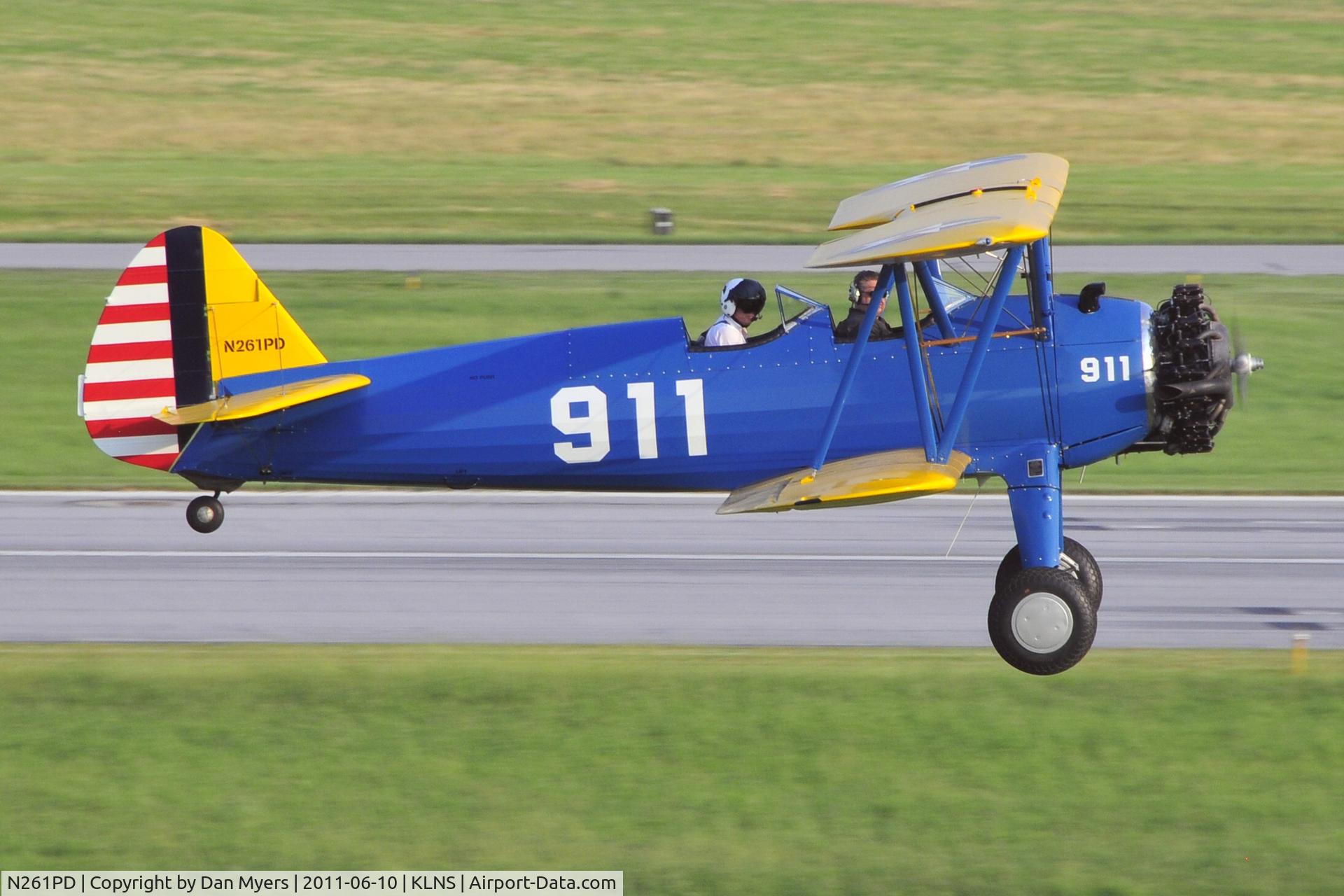 N261PD, 1944 Boeing PT-13D Kaydet (E75) C/N 75-5669, 1944 Boeing PT 13D
