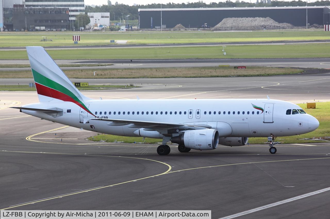 LZ-FBB, 2007 Airbus A319-112 C/N 3309, Hemus Air