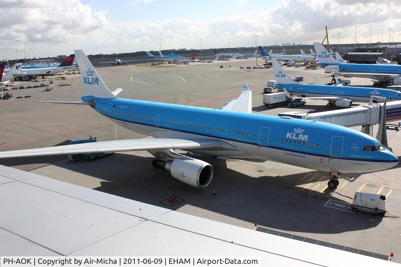PH-AOK, 2007 Airbus A330-203 C/N 834, KLM Royal Dutch Airlines