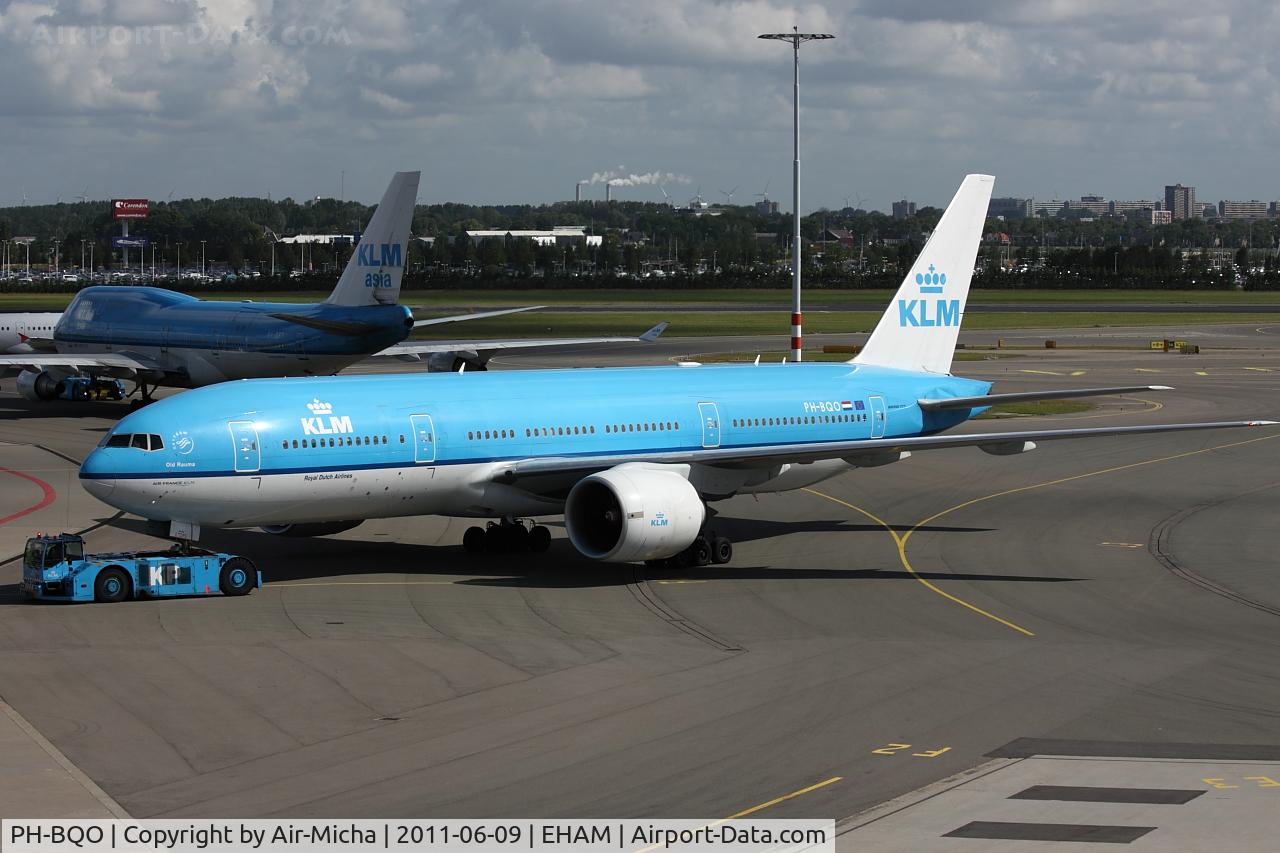 PH-BQO, 2007 Boeing 777-206/ER C/N 35295, KLM Royal Dutch Airlines