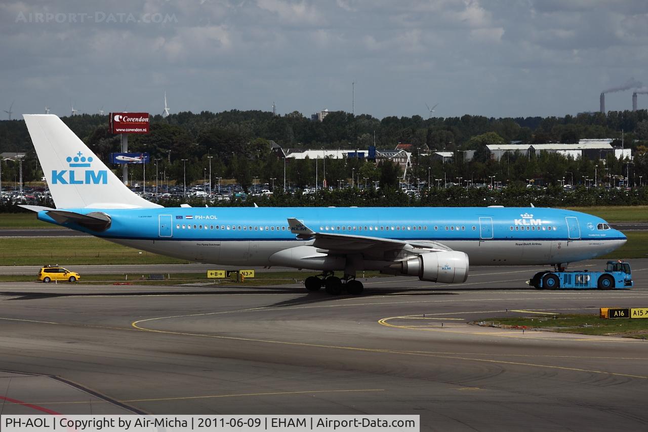 PH-AOL, 2008 Airbus A330-203 C/N 900, KLM Royal Dutch Airlines