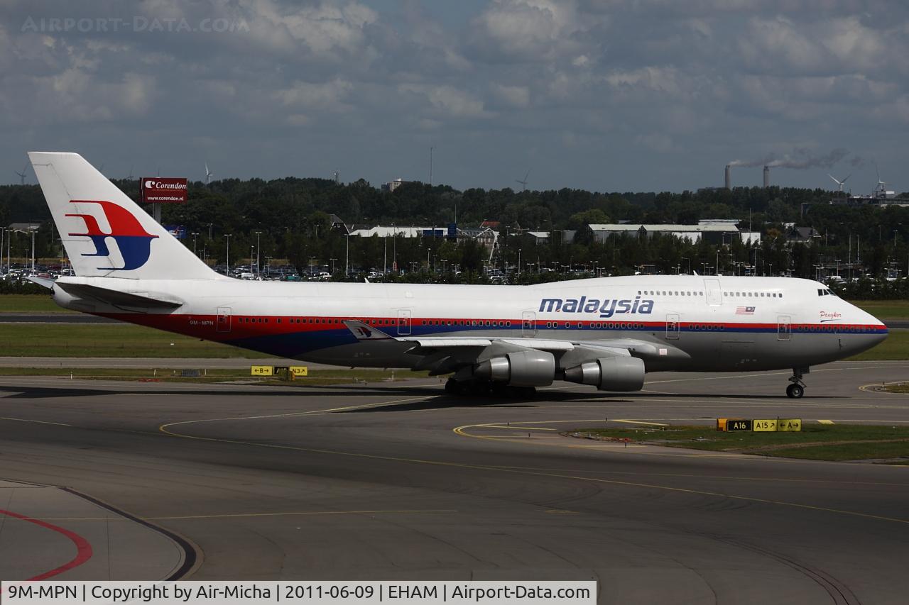 9M-MPN, 2000 Boeing 747-4H6 C/N 28432, Malaysia Airlines