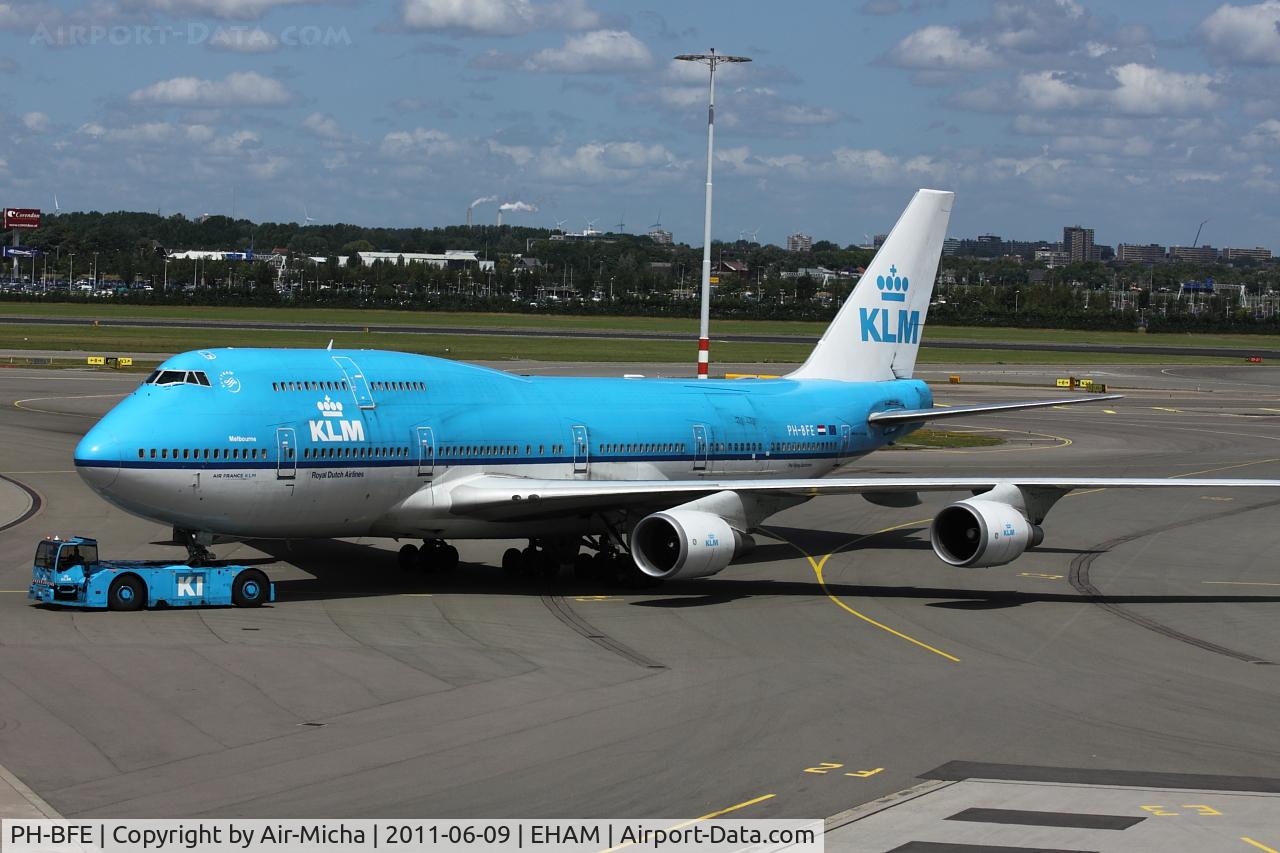 PH-BFE, 1990 Boeing 747-406BC C/N 24201, KLM Royal Dutch Airlines