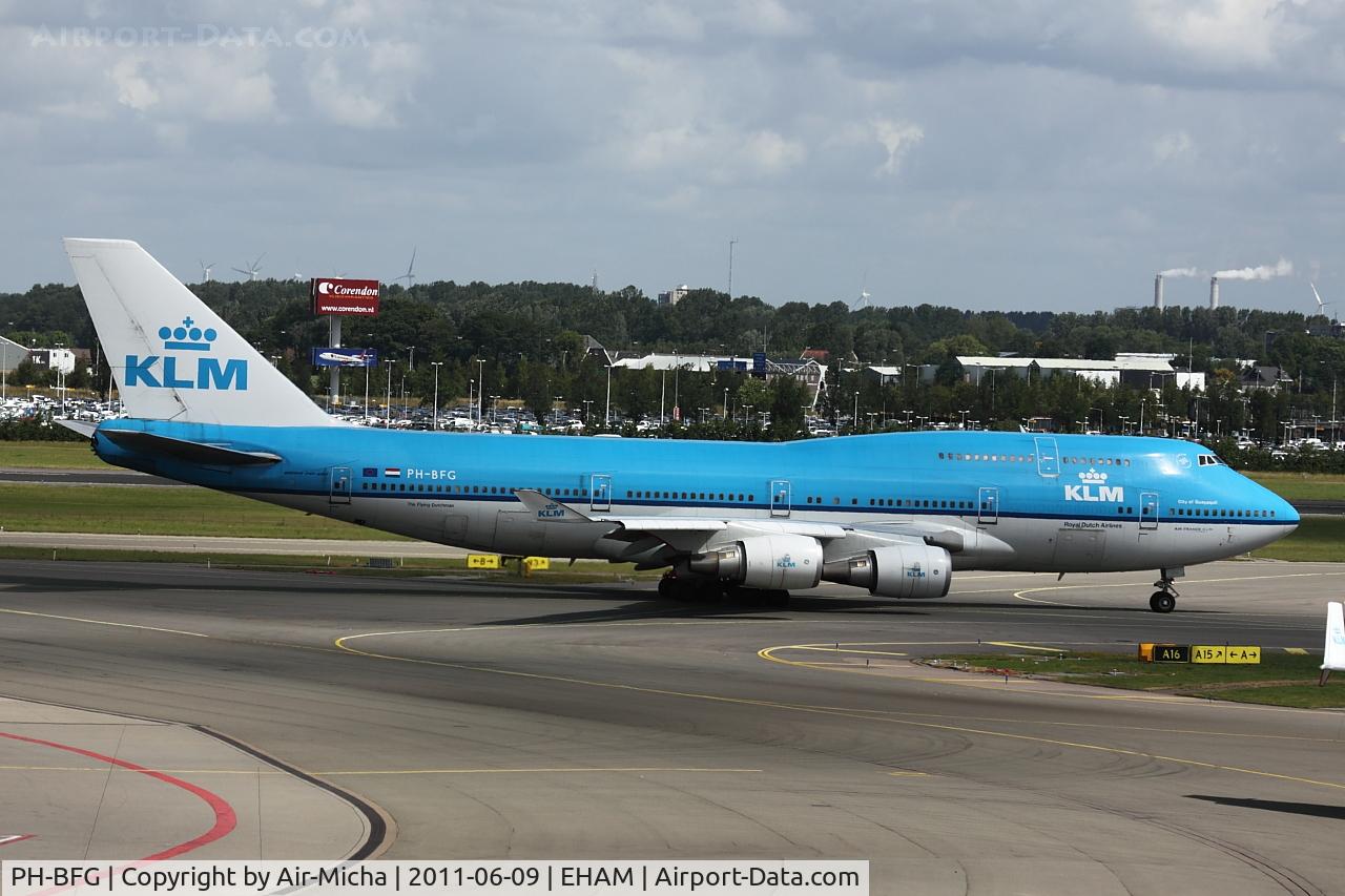 PH-BFG, 1990 Boeing 747-406 C/N 24517, KLM Royal Dutch Airlines