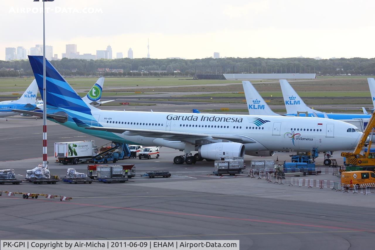 PK-GPI, 2009 Airbus A330-243 C/N 1052, Garuda Indonesia Airways