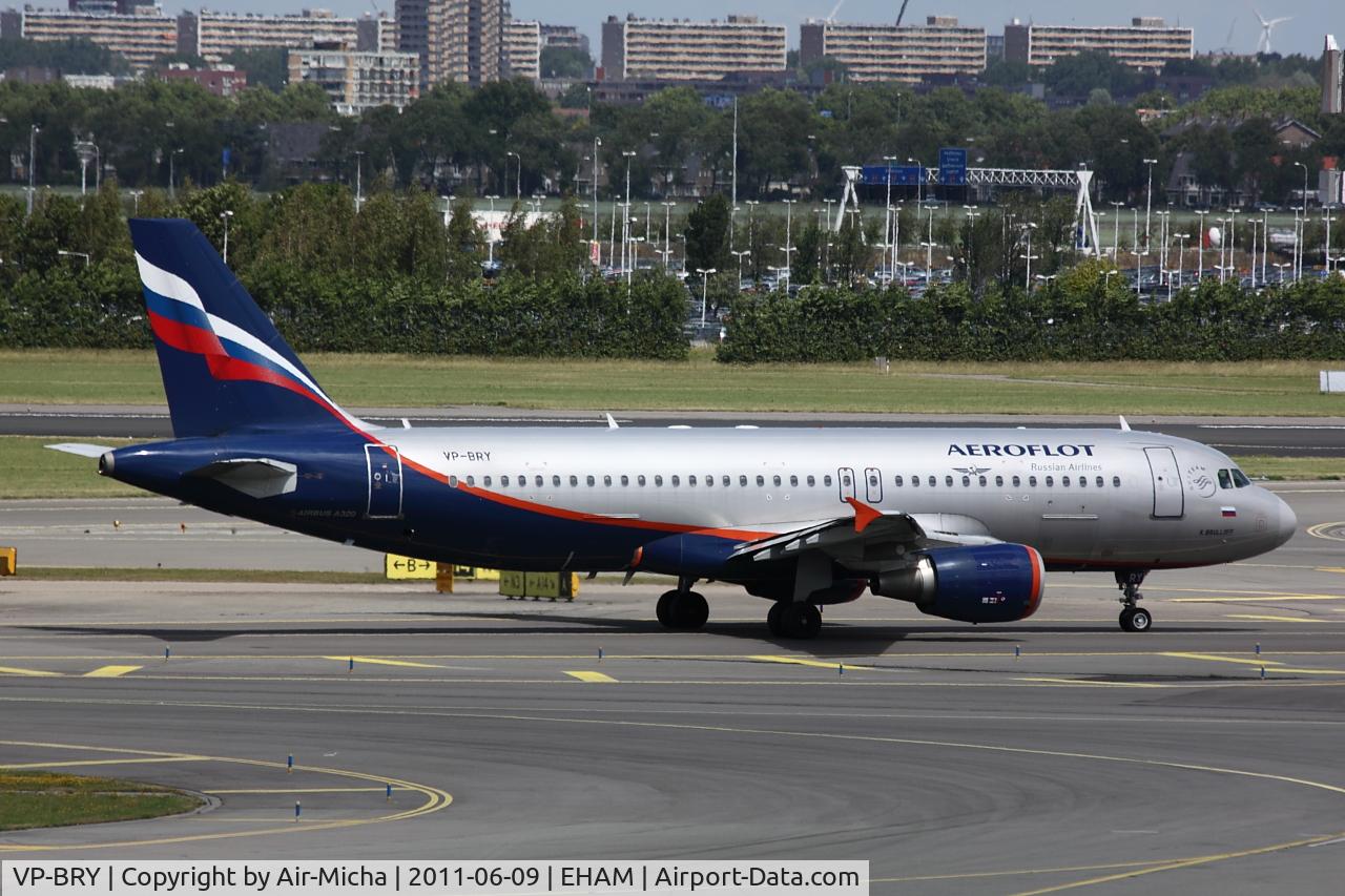VP-BRY, 2007 Airbus A320-214 C/N 3052, Aeroflot