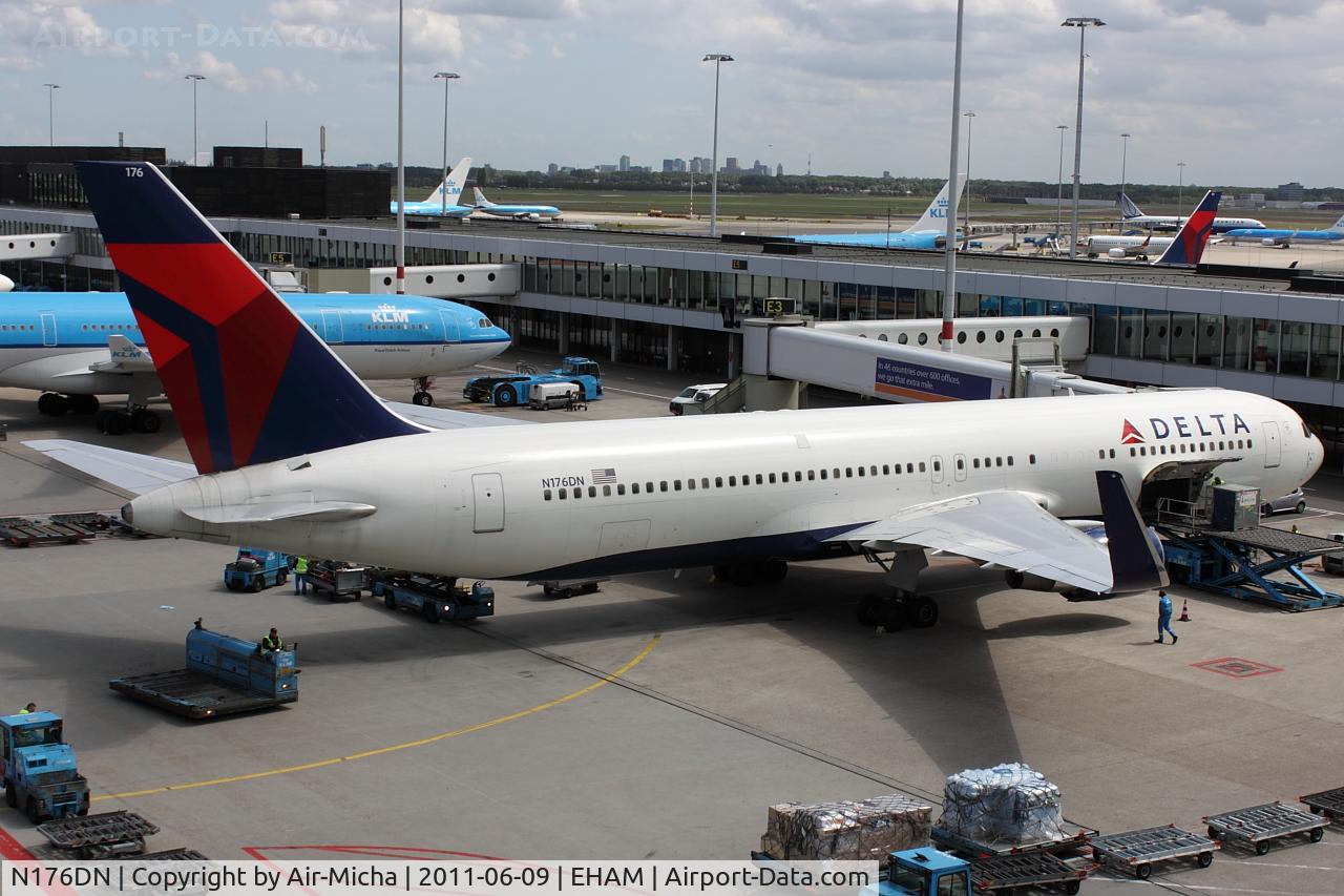 N176DN, 1990 Boeing 767-332 C/N 25061, Delta Air Lines