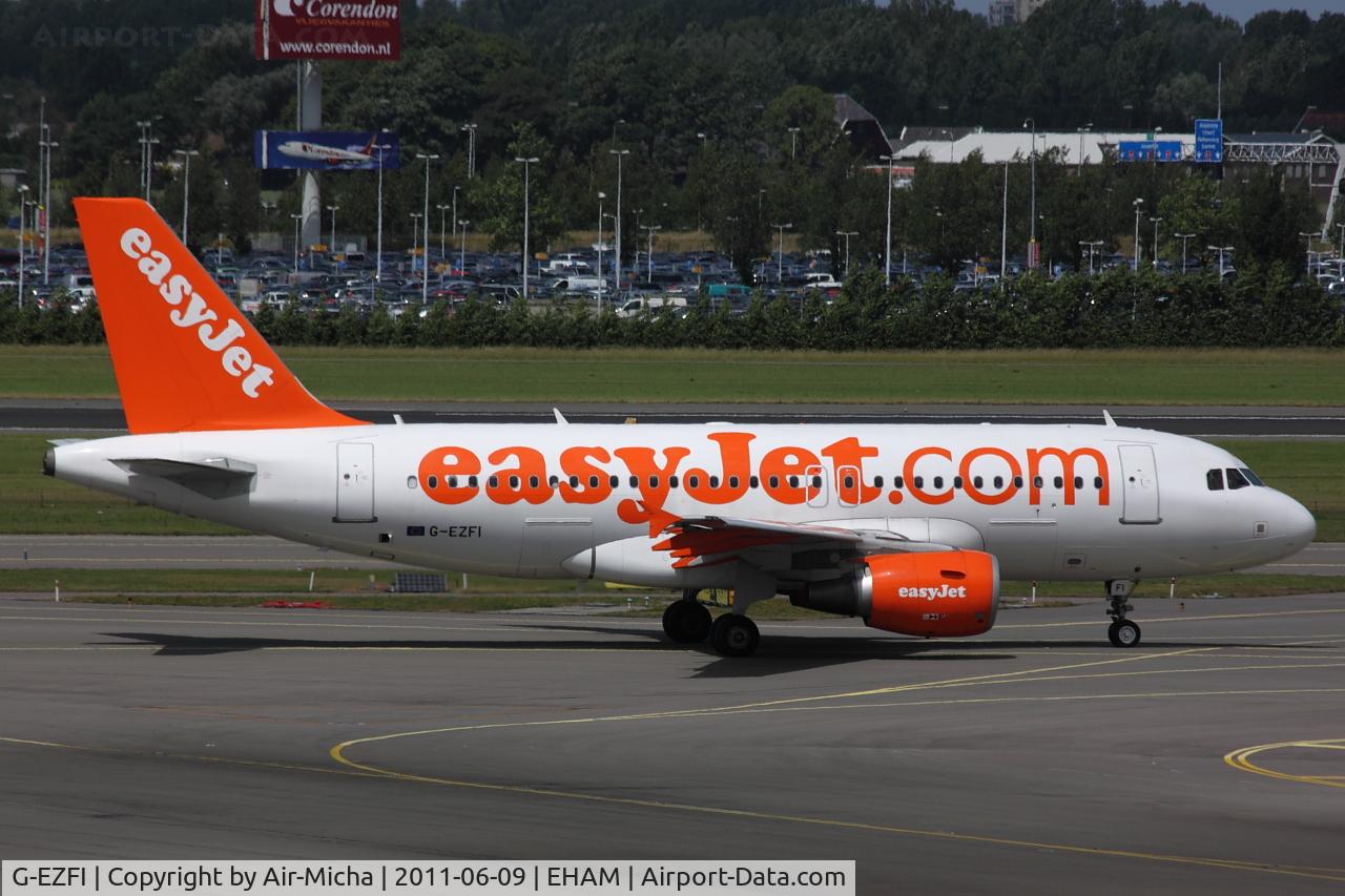 G-EZFI, 2009 Airbus A319-111 C/N 3888, EasyJet