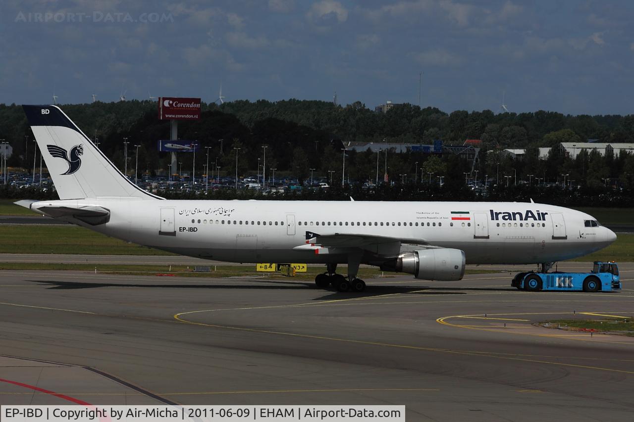 EP-IBD, 1993 Airbus A300B4-605R C/N 696, Iran Air