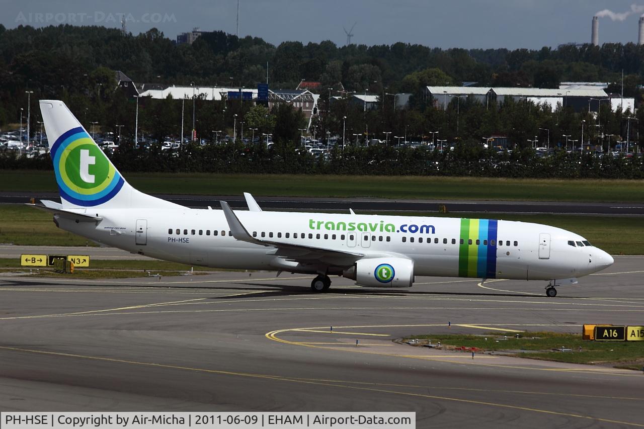 PH-HSE, 2011 Boeing 737-8K2 C/N 39259, Transavia Airlines