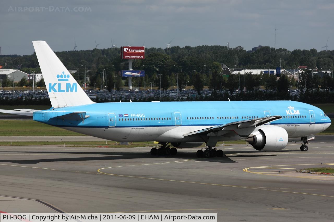 PH-BQG, 2004 Boeing 777-206/ER C/N 32704, KLM Royal Dutch Airlines