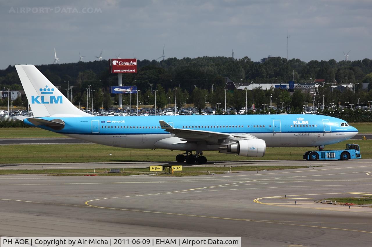 PH-AOE, 2006 Airbus A330-203 C/N 770, KLM Royal Dutch Airlines