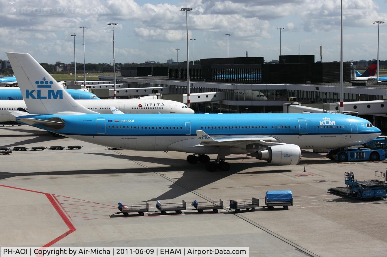 PH-AOI, 2007 Airbus A330-203 C/N 819, KLM Royal Dutch Airlines