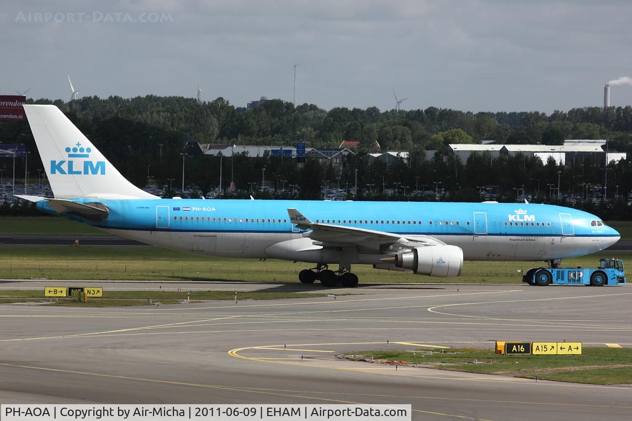 PH-AOA, 2005 Airbus A330-203 C/N 682, KLM Royal Dutch Airlines