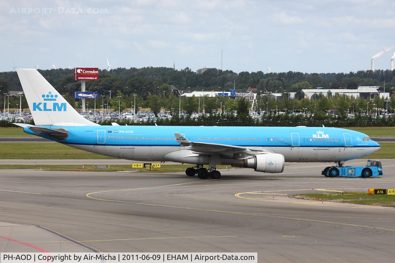 PH-AOD, 2006 Airbus A330-203 C/N 738, KLM Royal Dutch Airlines