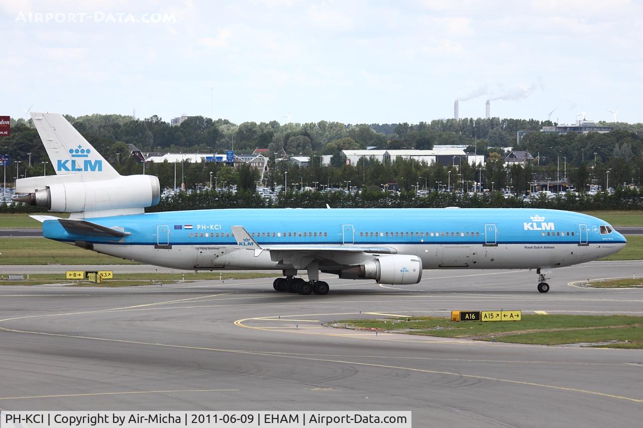 PH-KCI, 1995 McDonnell Douglas MD-11 C/N 48563, KLM Royal Dutch Airlines