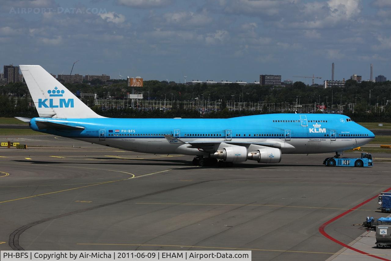 PH-BFS, 1996 Boeing 747-406BC C/N 28195, KLM Royal Dutch Airlines