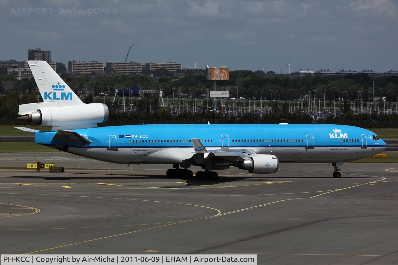 PH-KCC, 1994 McDonnell Douglas MD-11 C/N 48557, KLM Royal Dutch Airlines