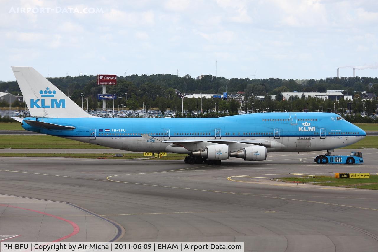 PH-BFU, 1997 Boeing 747-406BC C/N 28196, KLM Royal Dutch Airlines