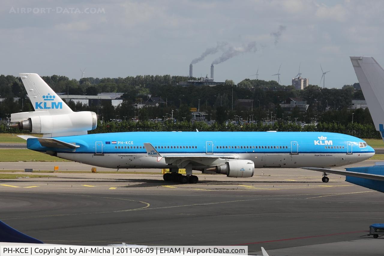 PH-KCE, 1994 McDonnell Douglas MD-11 C/N 48559, KLM Royal Dutch Airlines