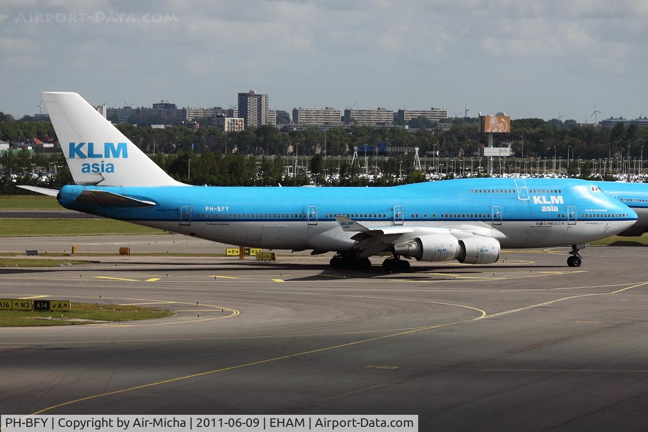 PH-BFY, 2002 Boeing 747-406BC C/N 30455, KLM Royal Dutch Airlines