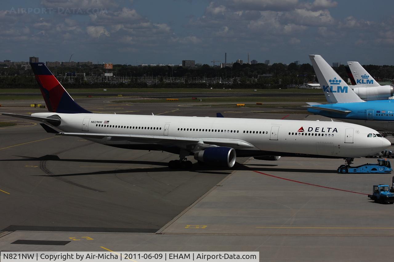 N821NW, 2007 Airbus A330-323 C/N 0865, Delta Air Lines