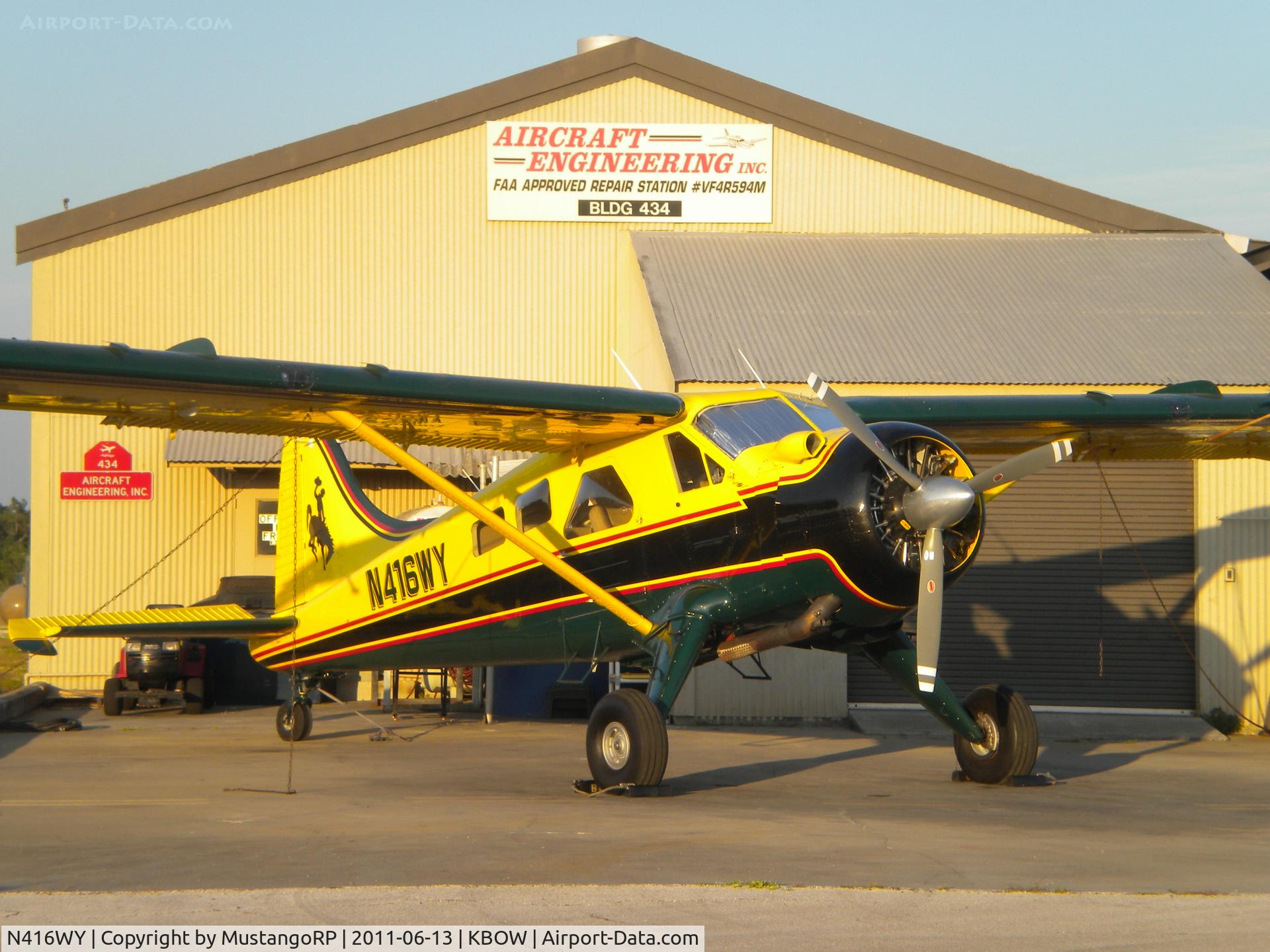 N416WY, 1960 De Havilland Canada DHC-2 C/N 1453, 1960 DeHavilland DHC-2, s/n 1453